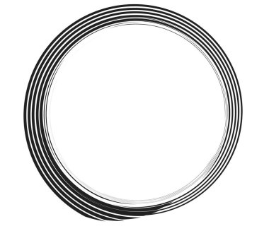 Kaligrafik spiral, girdap, dönme elementi. Helix, volta ve girdap simgesi