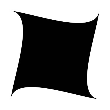 Siyah radyal yıldız patlaması, güneş patlaması benzeri element, tasarım şekli vektörü