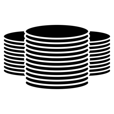 Veri tabanı, HDD, sabit disk sürücü web sunucu simgesi, sembol. Arşiv, kurtarma, ana bilgisayar teknolojisi, teknoloji ikonu. Veritabanı, veritabanı illüstrasyonu