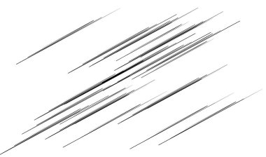 Dinamik karalama, yarım yamalak çizgiler, çizgiler - stok vektör illüstrasyonu, klip- sanat grafikleri