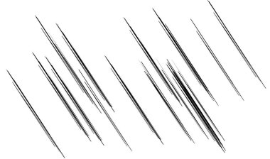 Dinamik karalama, yarım yamalak çizgiler, çizgiler - stok vektör illüstrasyonu, klip- sanat grafikleri