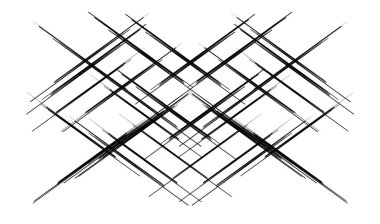 Kesişen çizgiler, çizgiler, ızgara, kafes - stok vektör illüstrasyonu, klip- sanat grafikleri