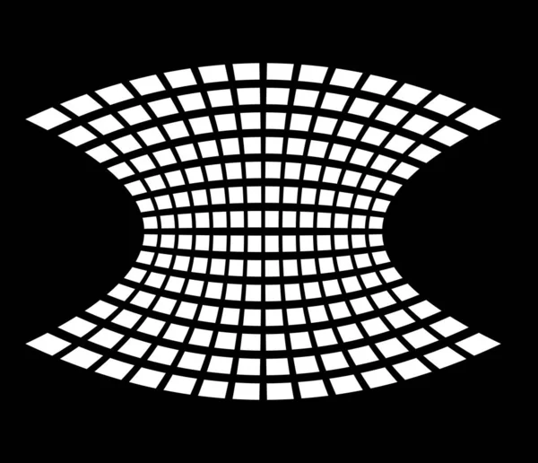 Τετράγωνο Μωσαϊκό Πλέγμα Πλέγμα Παραμόρφωση Παραμόρφωση Αποτέλεσμα Αφηρημένη Γεωμετρική Διάνυσμα — Διανυσματικό Αρχείο