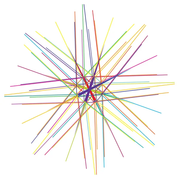 Ícone Abstrato Geométrico Colorido Motivo Símbolo Mandala Ilustração Vetor Estoque —  Vetores de Stock