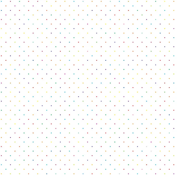 Colorful Random Diffuse Circles Dots Pattern Scattered Speckles Polka Dots — Stock Vector