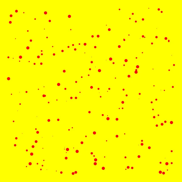 Поппартійний Дублер Червоно Жовта Векторна Текстура Візерунок — стоковий вектор