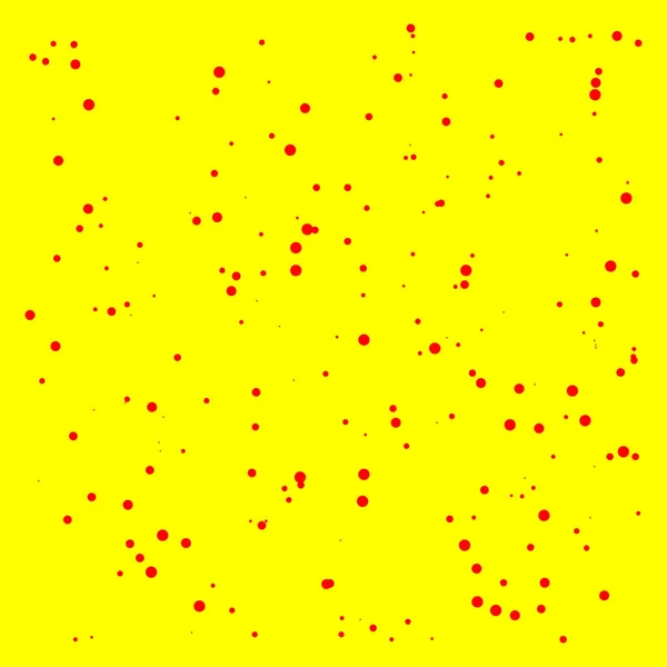 Поппартійний Дублер Червоно Жовта Векторна Текстура Візерунок — стоковий вектор