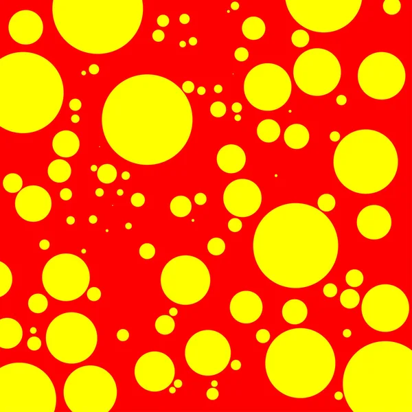 Popart Dutone Textura Vectorial Rojo Amarillo Patrón — Archivo Imágenes Vectoriales