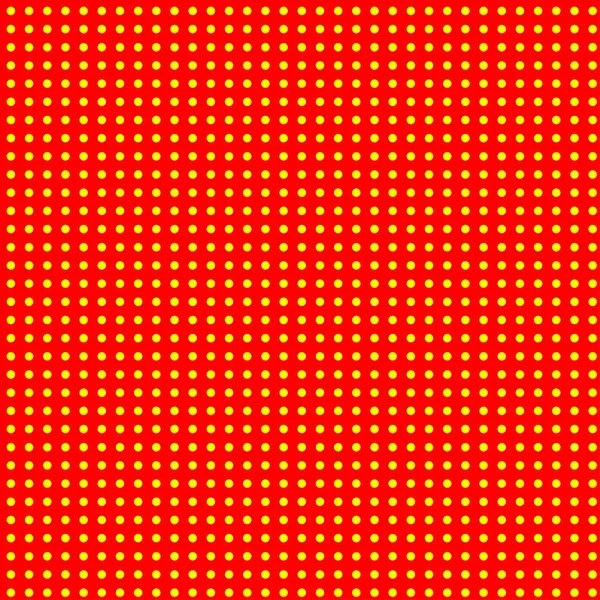 Dutone Popart Texture Vectorielle Rouge Jaune Patte — Image vectorielle