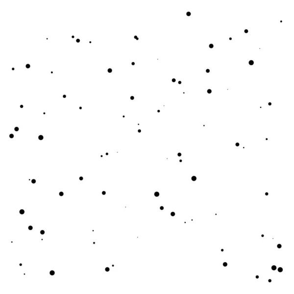 Puntos Azar Círculos Stipple Punteando Fondo Patrón Polkadots Medio Tono — Vector de stock