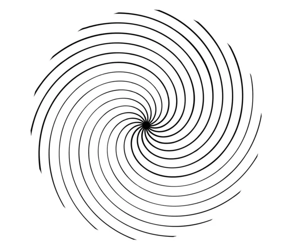 Spiral Swirl Twirl Whirl Abstract Vector Design Element Εικονογράφηση Διανυσματικού — Διανυσματικό Αρχείο