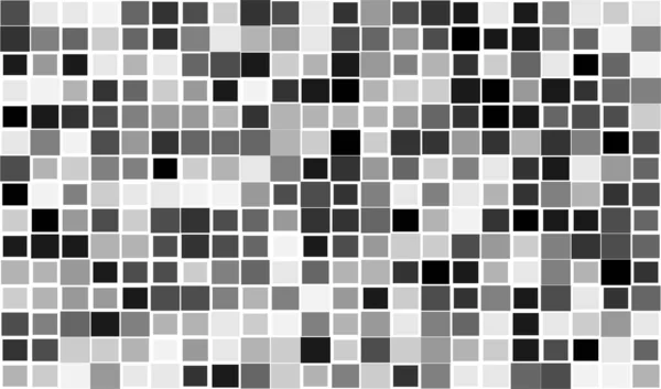 Slumpmässiga Mosaik Fyrkantiga Kakel Sömlös Repeterbar Kubism Mönster Textur Och — Stock vektor