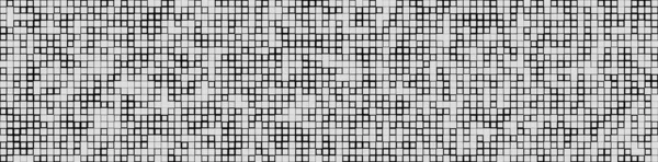 Náhodné Mozaika Čtvercové Dlaždice Bezešvé Opakovatelné Kubismu Vzor Textura Pozadí — Stockový vektor