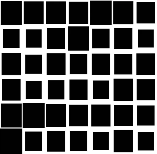 Random Mozaik Négyzet Csempe Zökkenőmentes Megismételhető Kocka Minta Textúra Háttér — Stock Vector