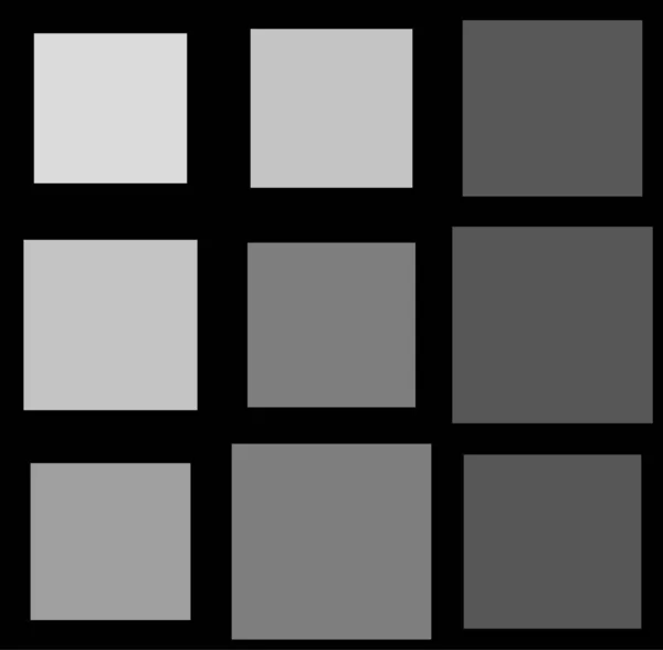 Piastrelle Quadrate Mosaico Casuale Senza Soluzione Continuità Modello Cubista Ripetibile — Vettoriale Stock