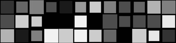 Aleatório Mosaico Azulejos Quadrados Sem Costura Padrão Cubismo Repetível Textura —  Vetores de Stock