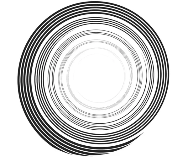 Kalligraphische Spirale Wirbel Wirbelelement Helix Voluten Und Wirbelsymbol — Stockvektor