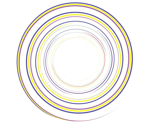 Kalligraphische Spirale Wirbel Wirbelelement Helix Voluten Und Wirbelsymbol — Stockvektor