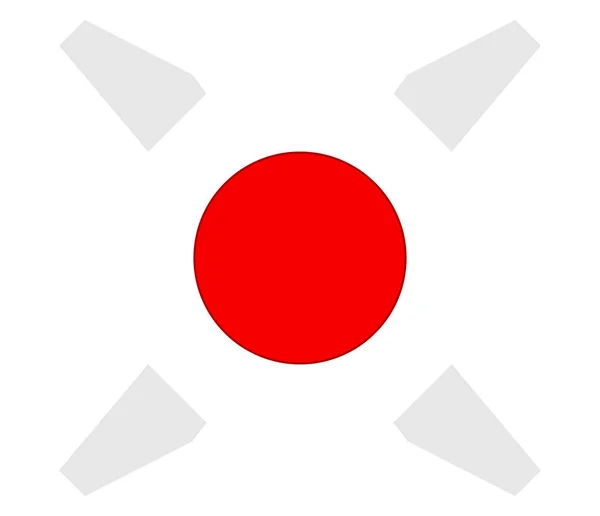 Красный Крестик Форма Буква Мбаппе Мишень Иконка Концепта Фондовая Векторная — стоковый вектор