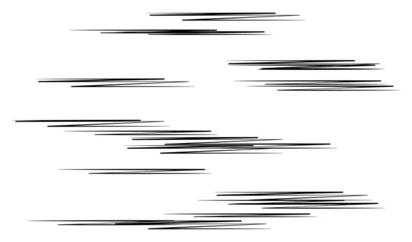 Динамічний Писар Ескізні Лінії Смуги Стокова Векторна Ілюстрація Кліп Арт — стоковий вектор