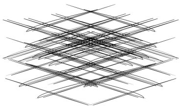 Kesişen çizgiler, çizgiler, ızgara, kafes - stok vektör illüstrasyonu, klip- sanat grafikleri
