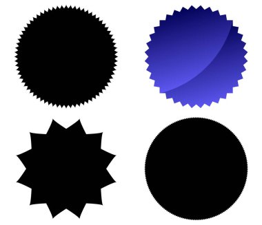 Yıldız patlaması, güneş patlaması fiyat etiketi, boş alan ile fiyat flaşı şekli