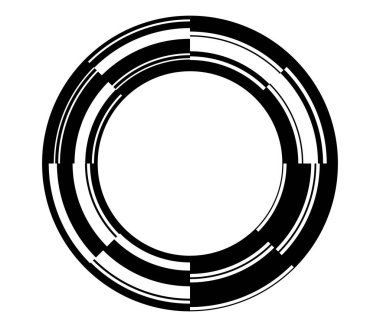 Soyut Arayüz, UI geometrik çember ögesi