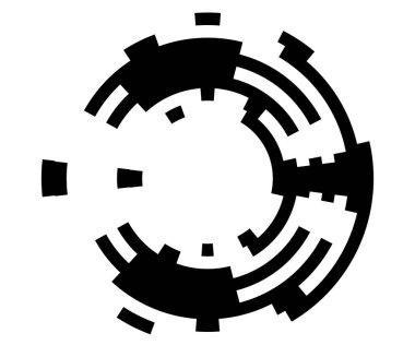Soyut Arayüz, UI geometrik çember ögesi
