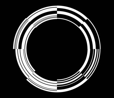 Soyut Arayüz, UI geometrik çember ögesi