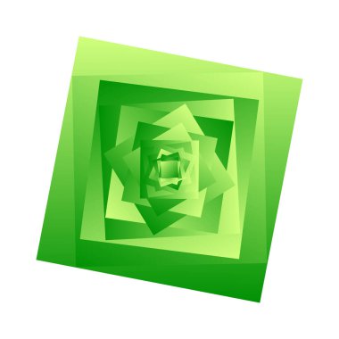 Soyut rasgele geometrik öğelerin