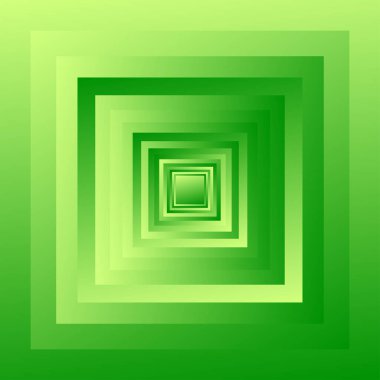 Rastgele gölgelendirilmiş, gradyan doldurma ile Geometrik kare tasarım şekli