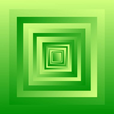 Rastgele gölgelendirilmiş, gradyan doldurma ile Geometrik kare tasarım şekli