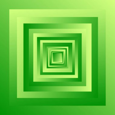 Rastgele gölgelendirilmiş, gradyan doldurma ile Geometrik kare tasarım şekli