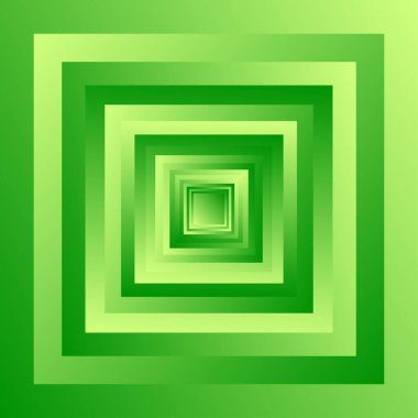 Rastgele gölgelendirilmiş, gradyan doldurma ile Geometrik kare tasarım şekli