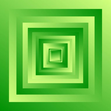 Rastgele gölgelendirilmiş, gradyan doldurma ile Geometrik kare tasarım şekli