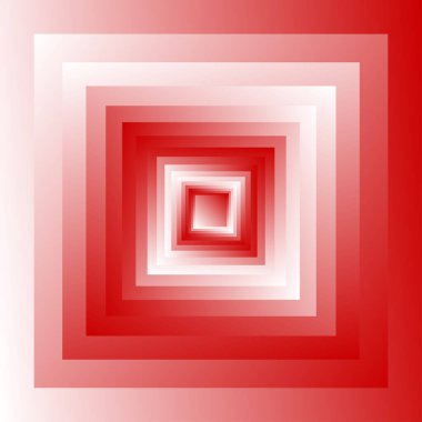 Rastgele gölgelendirilmiş, gradyan doldurma ile Geometrik kare tasarım şekli