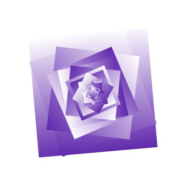 Soyut rasgele geometrik öğelerin