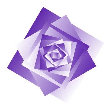 Soyut rasgele geometrik öğelerin