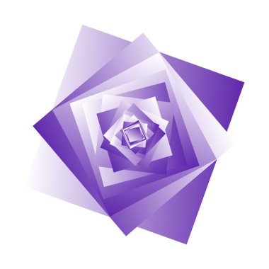 Soyut rasgele geometrik öğelerin