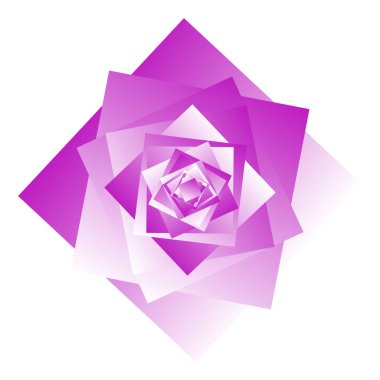 Soyut rasgele geometrik öğelerin