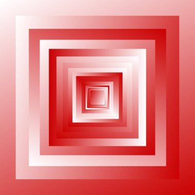 Rastgele gölgelendirilmiş, gradyan doldurma ile Geometrik kare tasarım şekli