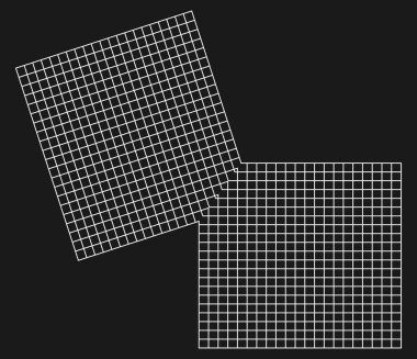 Geometrik ızgara, soyut ayna şeklinde örgü. Örgü, ızgara, çardak desen ögesi
