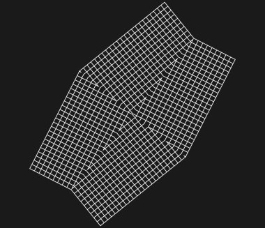 Geometrik ızgara, soyut ayna şeklinde örgü. Örgü, ızgara, çardak desen ögesi