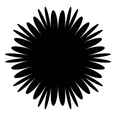 Soyut geometrik form, şekil. Bozulmuş, deforme olmuş yama ögesi - stok vektör illüstrasyonu, klip- sanat grafikleri