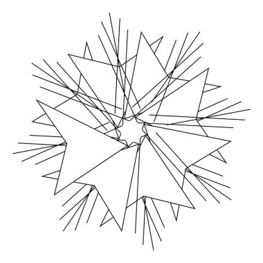 Geometrik soyut simge, sembol motifi
