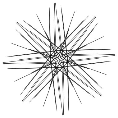 Geometrik soyut simge, sembol motifi