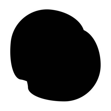 Şekil, sembol, soyut geometriyle simge. Geometrik vektör