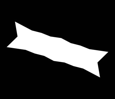 Basit soyut geometrik form (lar), şekil (ler). Rastgele, açısal veteriner tasarım ögesi