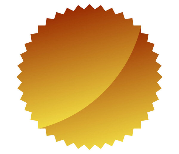 Starburst, sunburst price tag, price flash shape with empty space