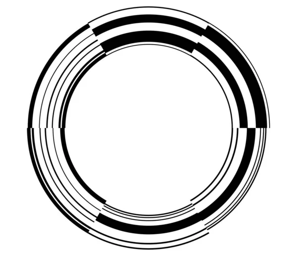 Abstraktes Gui Geometrisches Kreiselement — Stockvektor